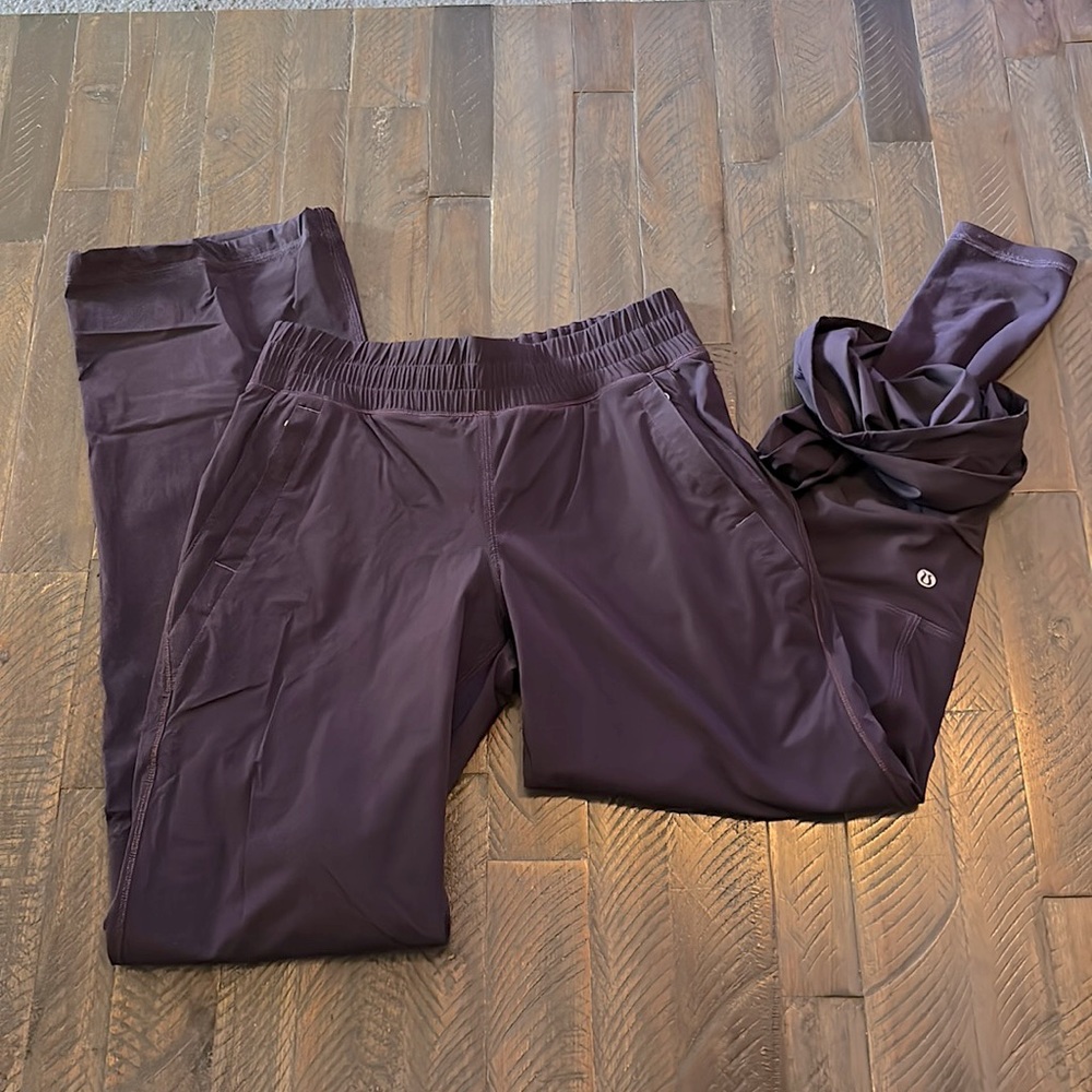 RARE* Lululemon Run: Dog Runner Pant- Black Swan